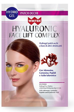 WINTER HYALURONIC FACE LIFT COMPLEX PATCH OCCHI RUGHE OCCHIAIE 2 PEZZI DA 1,5 G - Farmacia-flash.it