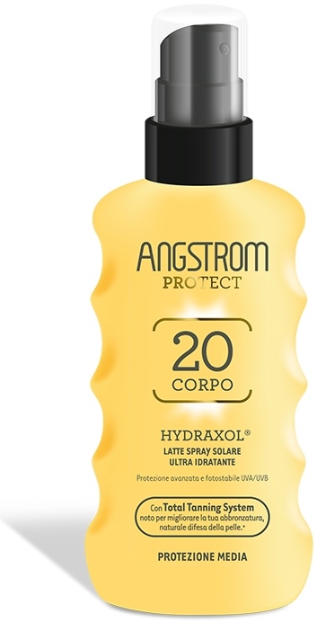 ANGSTROM PROTECT HYDRAXOL LATTE SPRAY SOLARE PROTEZIONE 20 175 ML - Farmacia-flash.it