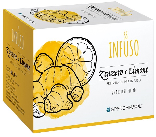 INFUSO TISANA ZENZERO + LIMONE 20 FILTRI - Farmacia-flash.it