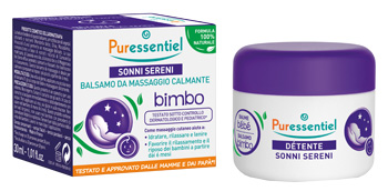 PURESSENTIEL BALSAMO DA MASSAGGIO PETTORALE BIMBO SONNI SERENI 30 ML - Farmacia-flash.it