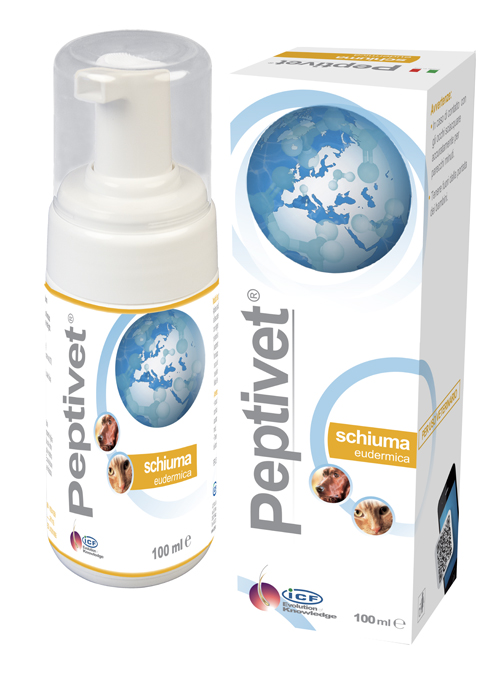 PEPTIVET SCHIUMA FOAM 100 ML - Farmacia-flash.it