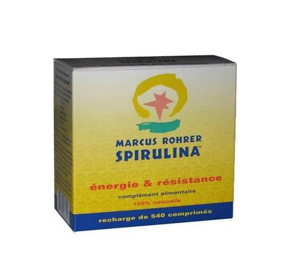 SPIRULINA MARCUS ROHRER 540 COMPRESSE - Farmacia-flash.it