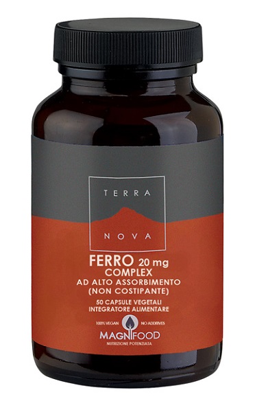 COMPLESSO DI FERRO AD ALTO ASSORBIMENTO 20 MG 50 CAPSULE - Farmacia-flash.it