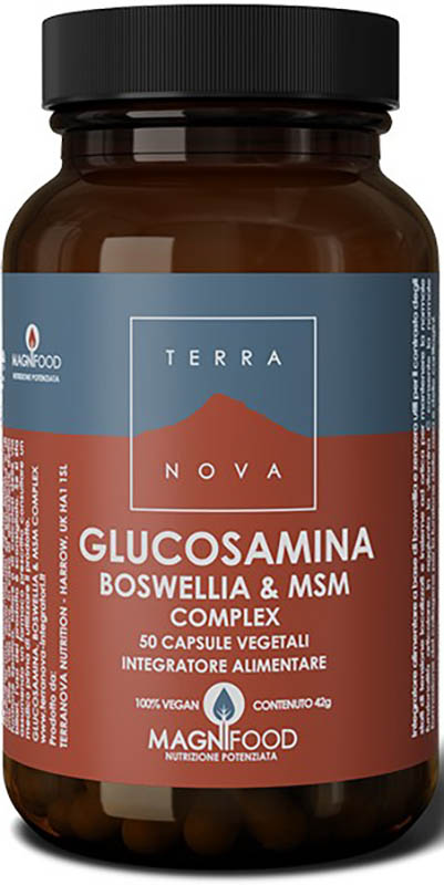TERRANOVA COMPLESSO DI GLUCOSAMINA BOSWELLIA E MSM 50 CAPSULE - Farmacia-flash.it