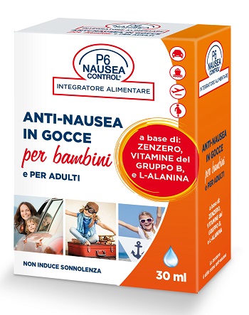P6 NAUSEA CONTROL GOCCE ANTINAUSEA 30 ML - Farmacia-flash.it