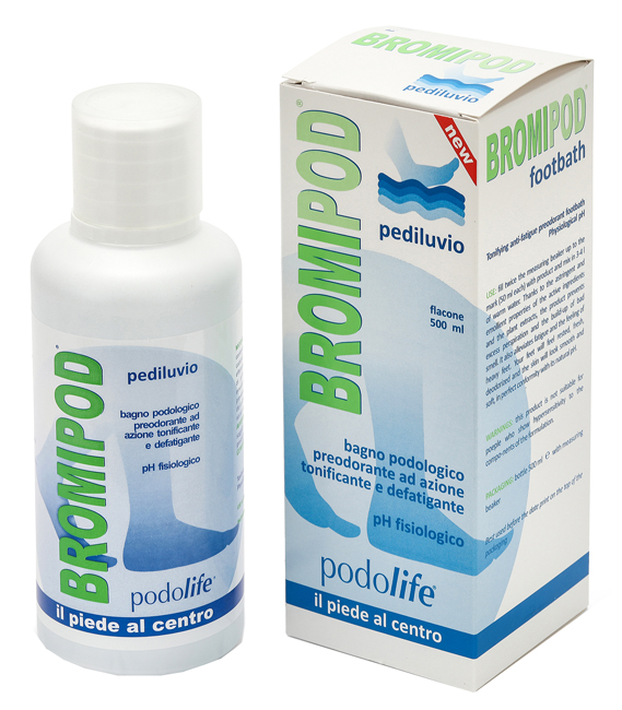 BROMIPOD PEDILUVIO DEFATICANTE 500 ML - Farmacia-flash.it