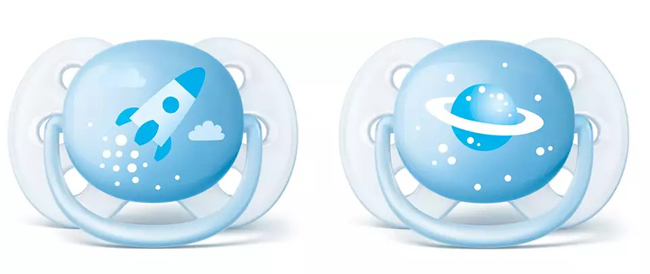 SUCCHIETTO ULTRA SOFT 0/6M DECORATO MASCHIO SCF 222/20 - Farmacia-flash.it