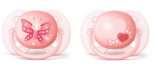 SUCCHIETTO ULTRA SOFT 0/6M DECORATO FEMMINA SCF 223/20 - Farmacia-flash.it