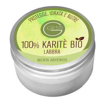 GESTI 100% KARITE' BIO 10 ML MENTA ARVENSIS LABBRA - Farmacia-flash.it