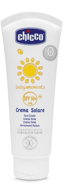 CHICCO CREMA SOLARE SPF 50+ TUBO 75 ML - Farmacia-flash.it