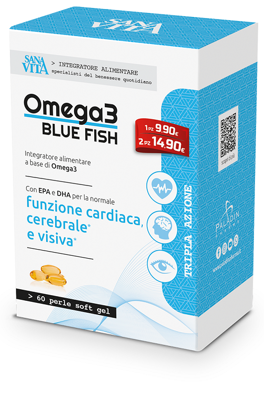 SANAVITA BLUE FISH 60 CAPSULE - Farmacia-flash.it