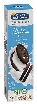 PIACERI MEDITERRANEI DOBLONI DARK 120 G - Farmacia-flash.it