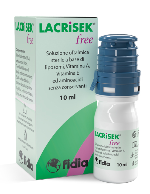 LACRISEK FREE SOLUZIONE OFTALMICA SENZA CONSERVANTI 10 ML - Farmacia-flash.it