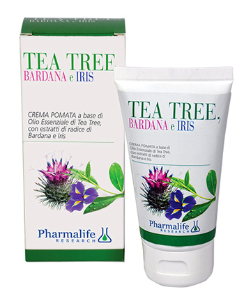 CREMA POMATA TEA TREE BARDANA & IRIS 75 ML - Farmacia-flash.it