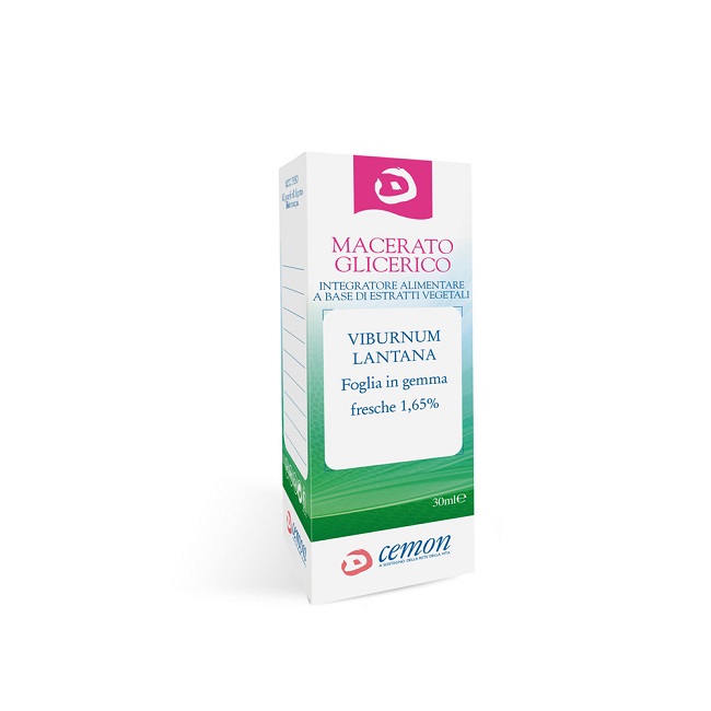 VIBURNUM LANTANA GEMME MACERATO GLICERICO 30 ML - Farmacia-flash.it