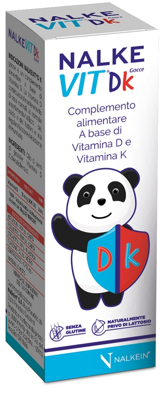 NALKEVIT DK GOCCE CON VITAMINA D3 E K1 9 ML - Farmacia-flash.it