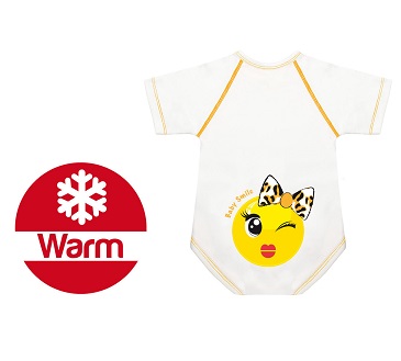 BODY 0 36 M CALDO COTONE WARM BABY SMILE FIOCCHETTINA - Farmacia-flash.it