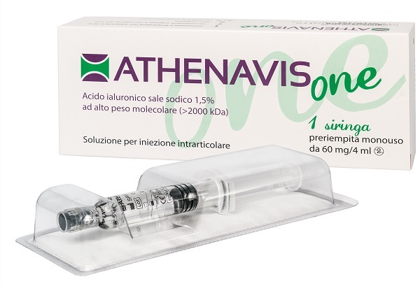 SIRINGA INTRA-ARTICOLARE ATHENAVIS ONE ACIDO IALURONICO 1,5% 4 ML - Farmacia-flash.it