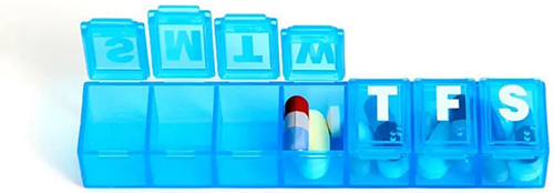 MEDS PORTAPILLOLE SETTIMANALE MEDS - Farmacia-flash.it