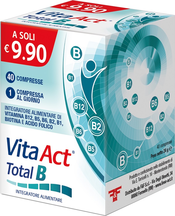 VITA ACT TOTAL B 40 COMPRESSE - Farmacia-flash.it