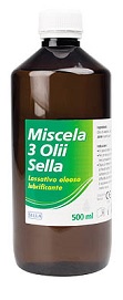 MISCELA 3 OLI LASSATIVO 500 ML MD SELLA - Farmacia-flash.it