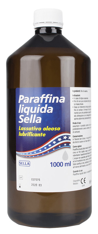 PARAFFINA LIQUIDA MD LASSATIVO 1 L SELLA - Farmacia-flash.it