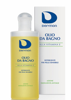 DERMON OLIO DOCCIA VITAMINA E 200 ML - Farmacia-flash.it