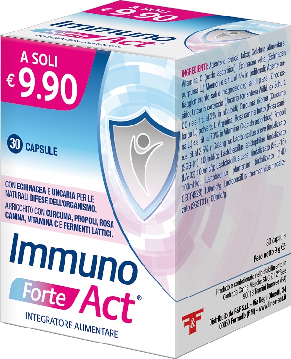 IMMUNO ACT FORTE 30 CAPSULE - Farmacia-flash.it