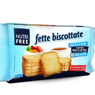 NUTRIFREE FETTE BISCOTTATE 225 G - Farmacia-flash.it