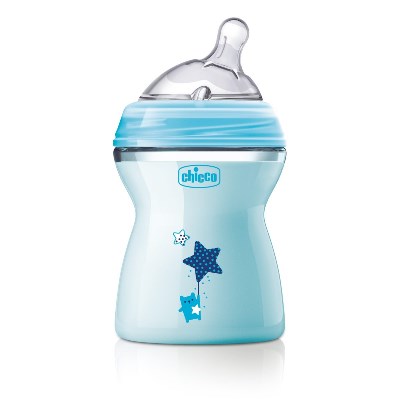 CHICCO BIBERON NATFEEL 2M+ BOY 250 ML - Farmacia-flash.it