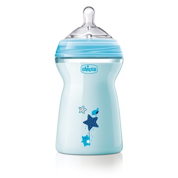 CHICCO BIBERON NATURAL FEELING 6 M+ BOY 330 ML - Farmacia-flash.it