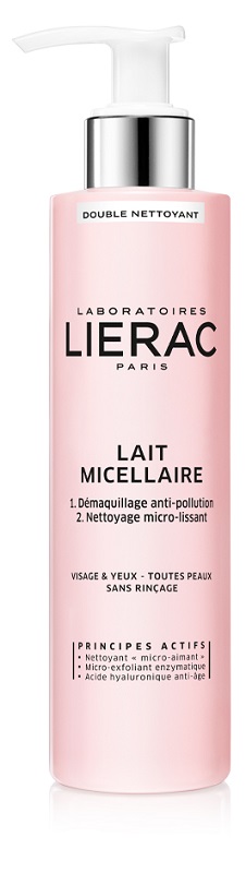 LIERAC DEMAQUILLANT LATTE MICELLARE A DOPPIA AZIONE 200 ML - Farmacia-flash.it