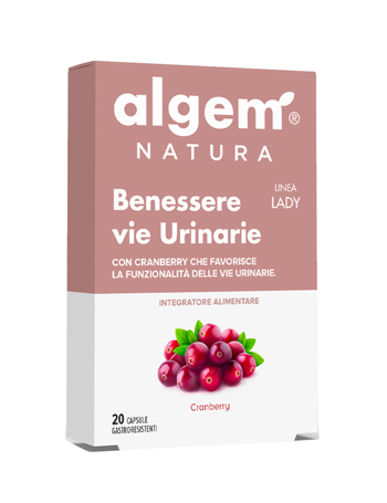 ALGEM LADY BENESSERE VIE URINARIE 20 CAPSULE 710 MG - Farmacia-flash.it