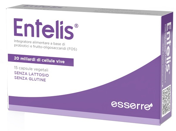 ENTELIS 15 CAPSULE VEGETALI - Farmacia-flash.it