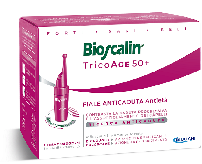 BIOSCALIN TRICOAGE ANTICADUTA ANTIETA' 10 FIALE 3,5 ML - Farmacia-flash.it