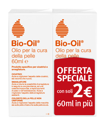 BIO-OIL OLIO PER LA CURA DELLA PELLE 2 X 60 ML - Farmacia-flash.it