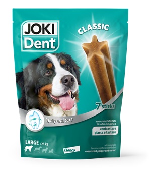 JOKI DENT CLASSIC SACCHETTO 270 G PER CANI DI TAGLIA EXTRALARGE OLTRE 25 KG - Farmacia-flash.it