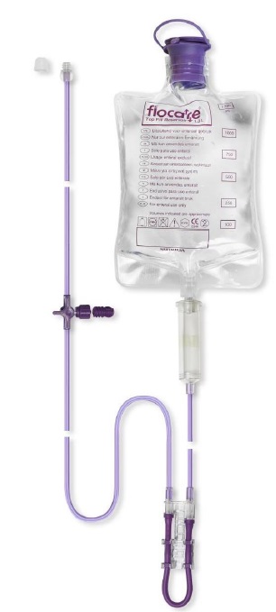 FLOCARE SACCA CON DEFLUSSORE DA 1,3 L POMPA INFINITY - Farmacia-flash.it