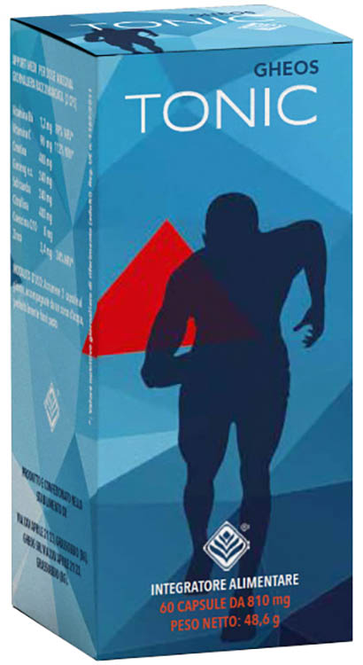 GHEOS TONIC 60 CAPSULE 810 MG - Farmacia-flash.it