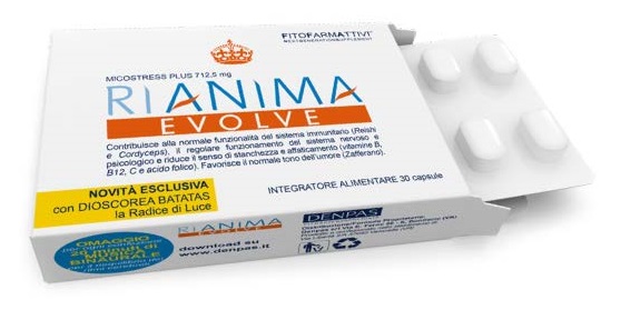 RIANIMA EVOLVE 30 CAPSULE - Farmacia-flash.it
