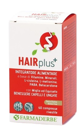 HAIR PLUS 60 COMPRESSE 77 G - Farmacia-flash.it