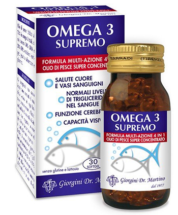OMEGA 3 SUPREMO 30 SOFTGEL - Farmacia-flash.it
