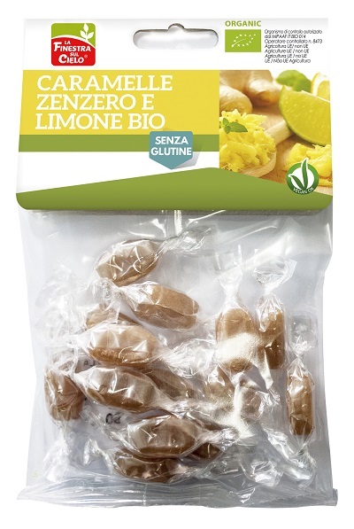 CARAMELLE ZENZERO E LIMONE BIO 50 G - Farmacia-flash.it