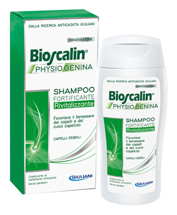 BIOSCALIN PHYSIOGENINA SHAMPOO FORTIFICANTE RIVITALIZZANTE 200 ML - Farmacia-flash.it