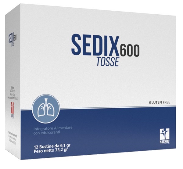 SEDIX 600 TOSSE 12 BUSTINE - Farmacia-flash.it