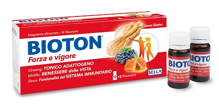 BIOTON GINSENG FORZA VIG 14 FLACONCINI - Farmacia-flash.it