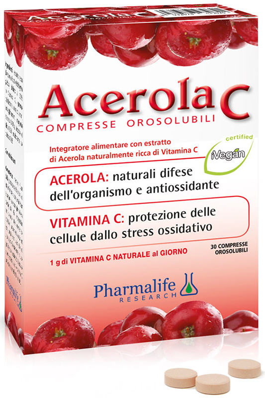 ACEROLA C 30 COMPRESSE OROSOLUBILI - Farmacia-flash.it