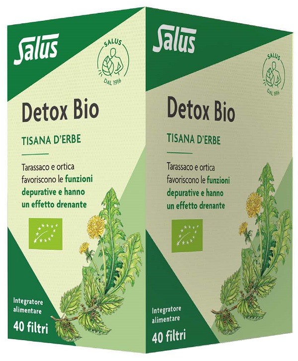 DETOX BIO TISANA 40 FILTRI 72 G - Farmacia-flash.it