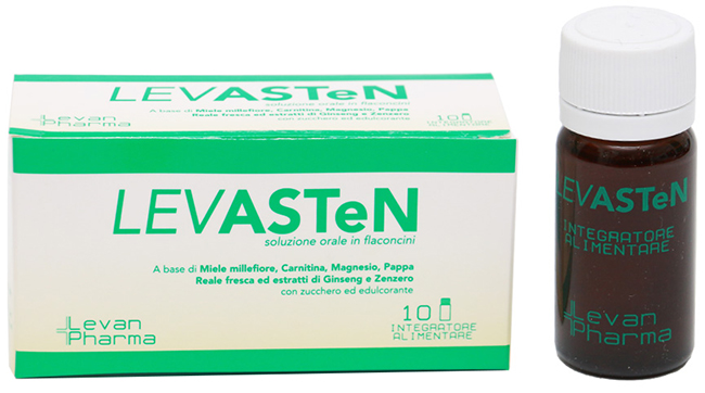 LEVASTEN 10 FLACONCINI DA 10 ML - Farmacia-flash.it