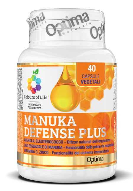 COLOURS OF LIFE MANUKA DEFENSE PLUS 40 CAPSULE VEGETALI 495 MG - Farmacia-flash.it